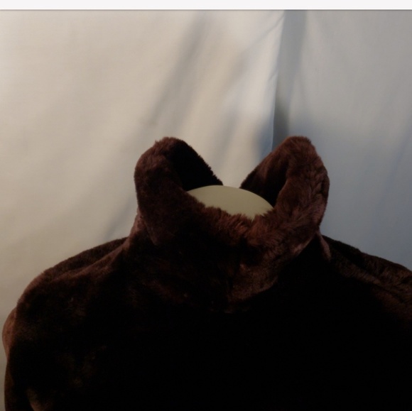 Vtg Boho Joseph Horne Co. Faux Fur Pittsburgh Coat - Picture 4 of 7